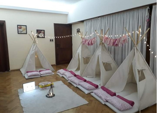 Alquiler De Carpitas Tipi Para Pijamadas Nenas Y Varones 