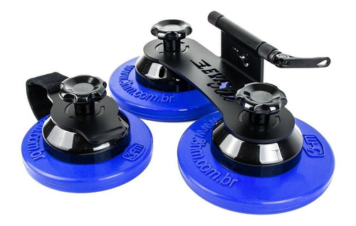 Imagem 2 de 5 de Levabike 3hm Transbike Suporte Rack Teto Ventosa Bike