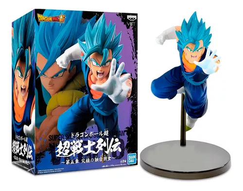 Boneco Dragon Ball Goku Ssj Blue Azul Z Super Dragonball Figura