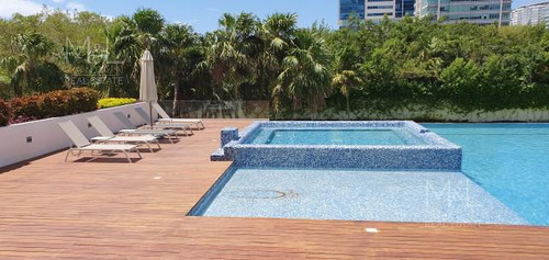 Departamento En Venta En Cancún Brezza Towers 2 Recámaras 140 M2 El Table
