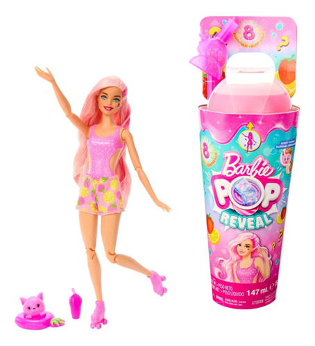 Barbie - Muñeca Pop Reveal Aroma De Frutas Hnw40-hnw41