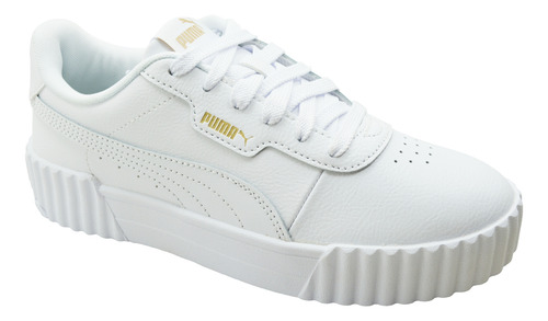 Tenis Puma Carina 3.0 400365 01 White/gold Dama