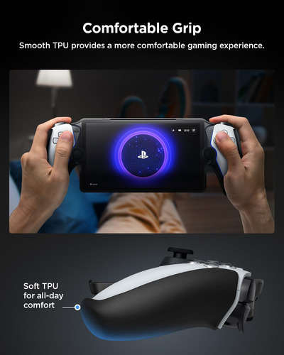 Capa Spigen Thin Fit Para O Reprodutor Remoto Playstation Po