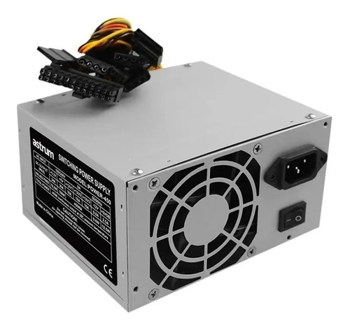 Fuente De Poder Atx 650w Amd / Intel 20+4 Pin 2 Ide / 2 Sata