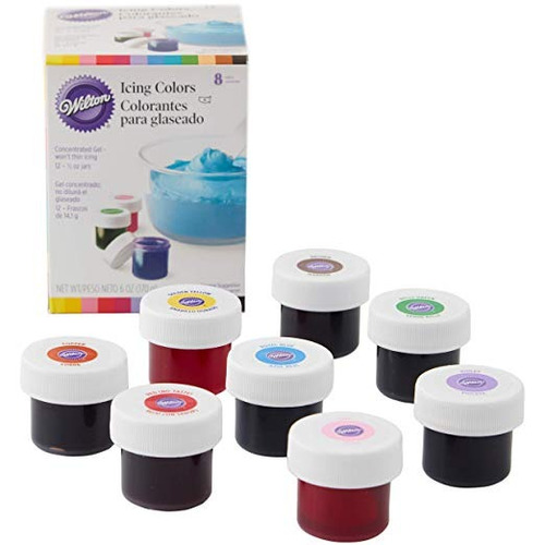 Wilton Colores Formación De Hielo, 8-count Formación De Hiel