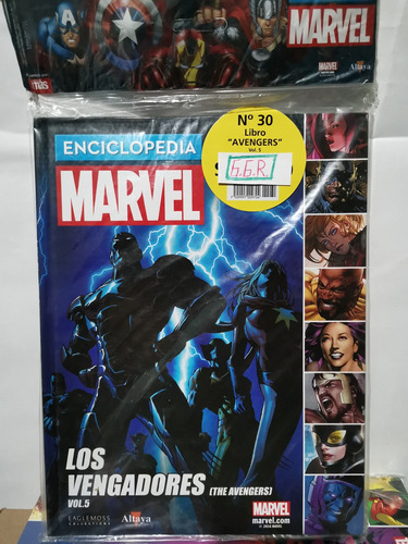 Enciclopedia Marvel #31 Número En El Lomo Del Libro 