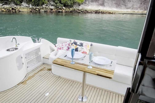 Imagem 4 de 13 de Lancha Real 415 Com Parelha Mercruiser 370hp Axius 2016