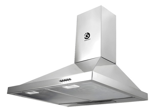 Campana De Cocina Goldtech 60cm Extractor Plata 135w Circuit