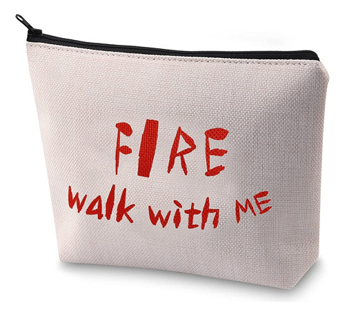 ~? Twin Inspired Gift Fire Walk With Me Makeup Bag Twin Cosm
