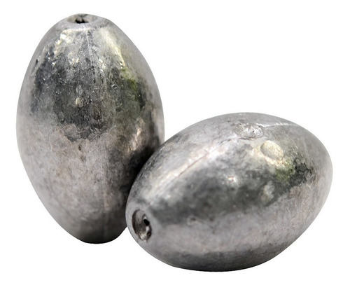 Plomos Pesca Tipo Oliva 0.5g Da03 (100 Piezas)