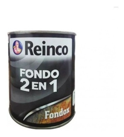 Reinco Fondo Y Esmalte 1/4 Gris 2 En 1 Clase A