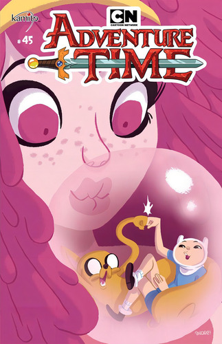 Adventure Time 45b, De Pendleton Ward, Christopher Hastings, Dave Scheidt., Vol. 1. Editorial Kamite, Tapa Pasta Blanda, Edición 1 En Español, 2019