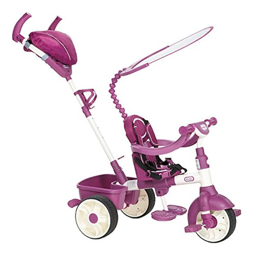 Little Tikes Paseo En Triciclo 4 En 1, Rosa / Morado, Edició