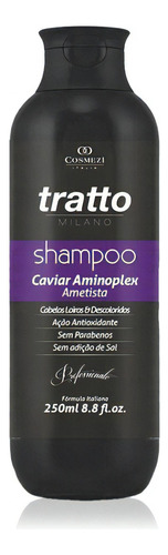  Shampoo Cabelos Loiros Caviar & Ametista 250ml | Cosmezi