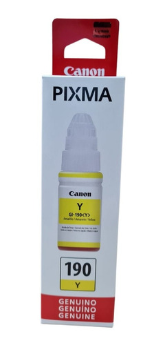 Tinta Canon Original  Gi-190 G1100 G1110 G3100 G4110 G31110