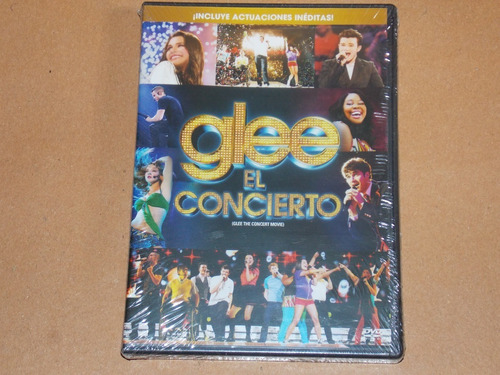 Dvd Original Glee El Concierto - Monteith Michele - Sellada!