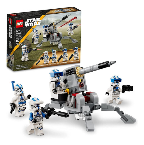 Lego Star Wars 75345 Pack De Combate Soldados Clon De La 501