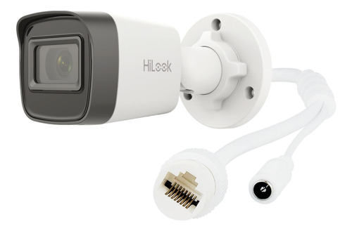 Hilook Cámara De Seguridad Bala Ip Ipc-b141h-c 4 Mp Hikvision Alta Resolución Máxima Protección Ip67 Poe 30m Ir H.265+ Onvif Cctv Seguridad Para Hogar
