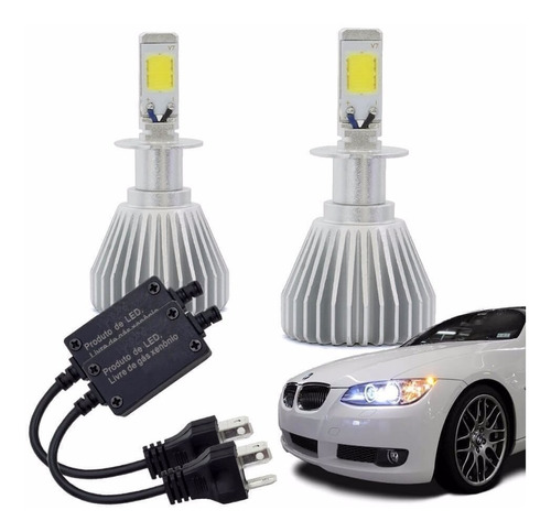 Kit Xenon Super Led H3 12v 30w 6200k - Multilaser Au824