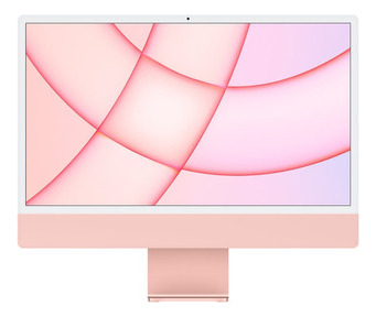 Pc De Escritorio Apple iMac 24'' M1 8gb Ram + 256gb Ssd Rosa - Distribuidor Autorizado