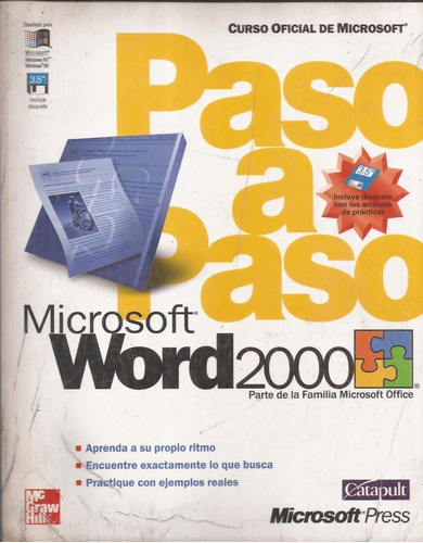 Libro Fisico Paso A Paso Microsoft Word 2000