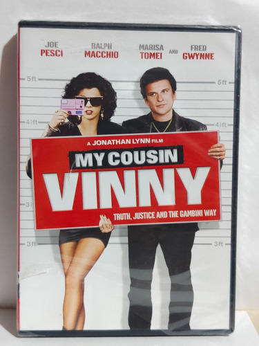 My Cousin Vinny Movie Region 1 Dvd Joe Pesci Marisa Tomei