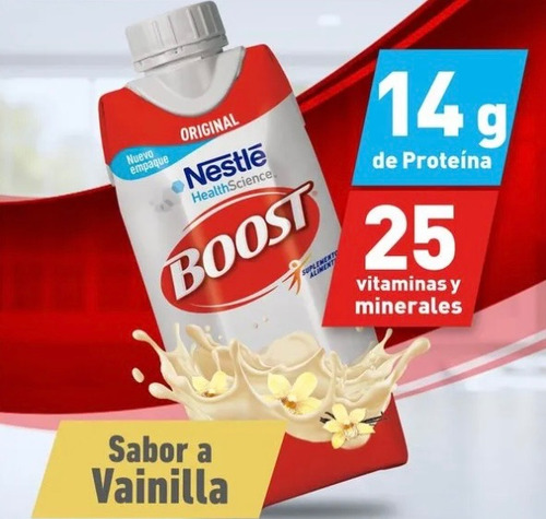 Pack 27pzs Boost Suplemento Con Proteína 330ml C/u