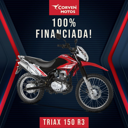 Imagen 1 de 17 de Corven Triax 150 R3 100% Financiada - Unicomoto Canning