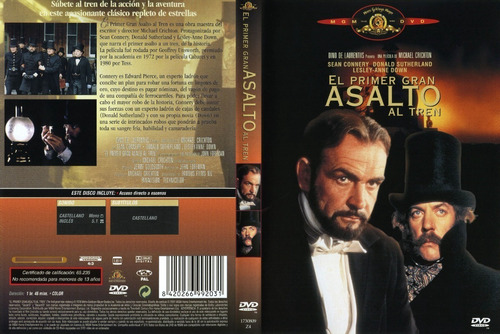 El Primer Gran Asalto Al Tren - Sean Connery - Dvd