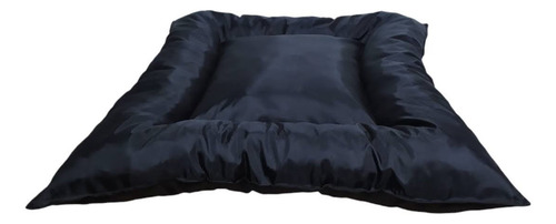 Pack 2 Colchonetas Colchon Cama 1 M X 70 Cm Negro Liso