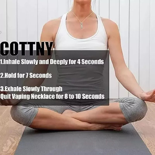 . Colar De Meditação Com 3 Apitos Para Parar De Fumar