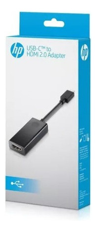 Adaptador Usb Tipo C A Hdmi 3.1 Hp Ct-202 Urbantec Color Negro