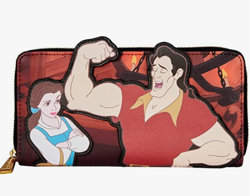 Cartera Disney Villanos Gaston - La Bella Y La Bestia