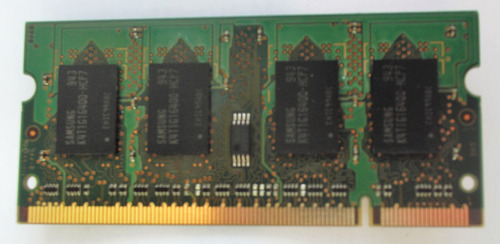 Memoria Samsung 1g 2rx16 Pc2-6400s 800 Mhz. Laptop (Usado)