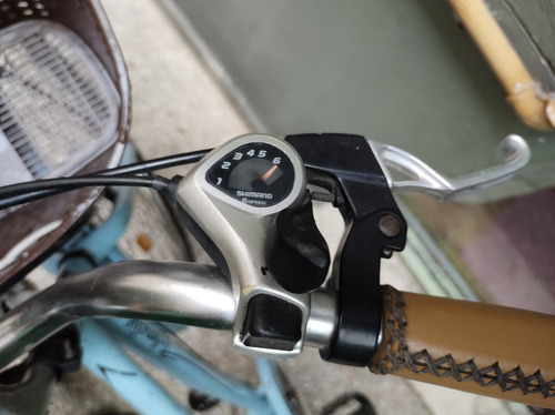 Bicicleta Olmo, Amelie,rodado 26 , Celeste,