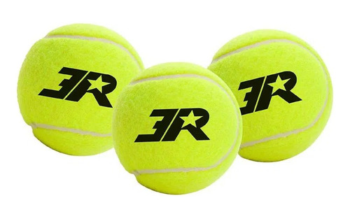 3 Pelotas Para Jugar Tenis De Hule Rebote 120cm Tennis Balls