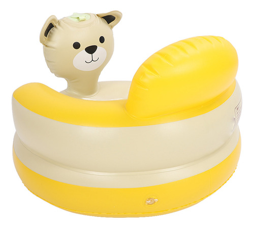 Sofá De Ducha Inflable Para Bebés, Silla De Pvc Con Bomba In