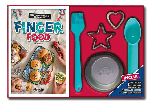 Libro Infantil Finger Food 12  Recetas Con Accesorios