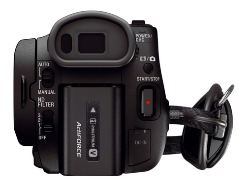 Cámara de video semiprofesional Sony FDR-AX100 4K NTSC negra