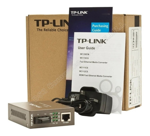 Convertidor Multimedia Mode Gigabit Tp-link Mc200cm