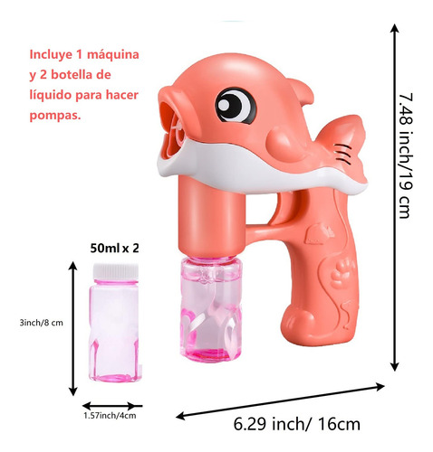 Máquina De Burbujas Para Niños, Pistolas De Burbujas