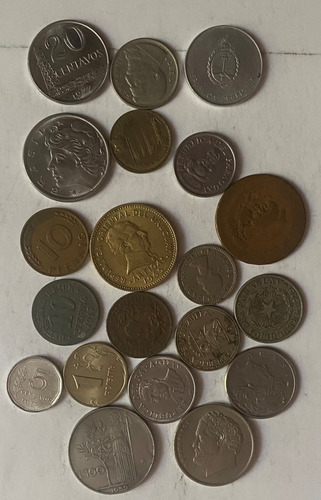 Lote De Monedas Alemania Paraguay Rusia Argentina 922/8m