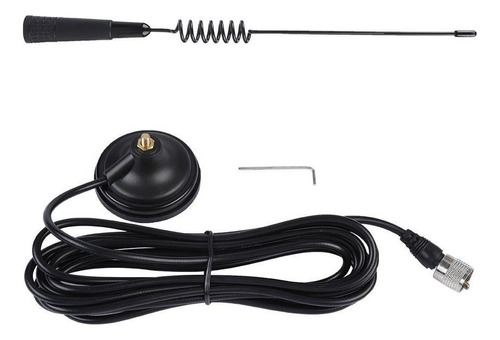 Navidad 26-28 Mhz Cb Radio Antena Coaxial 4 M Cable De