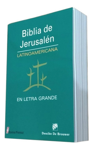 Biblia De Jerusalen Letra Grande Latinoamericana + Estuche