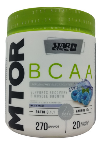 Mtor Bcaa 270gr - Star Nutrition - Aminos
