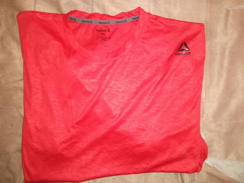 Remera Reebok Roja  Hombre Talle  3xl 