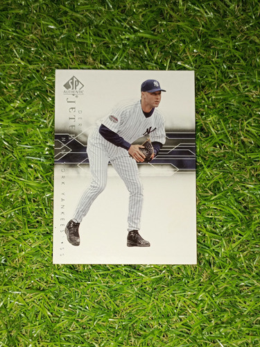 Cv Derek Jeter 2008 Upper Deck Sp Authentic Yankees 