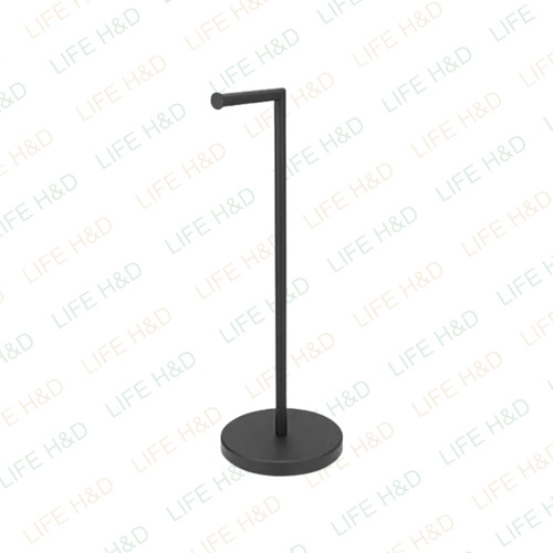 Soporte De Baño Para Rollos De Papel De Pie Calidad Premium Color Negro