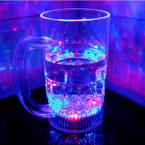 Caneca Chopp Pisca-pisca 350ml Luz Led Festa Aniversario 184