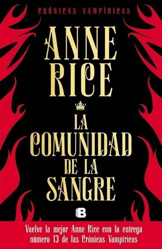 Libro La Comunidad De La Sangre De Anne Rice